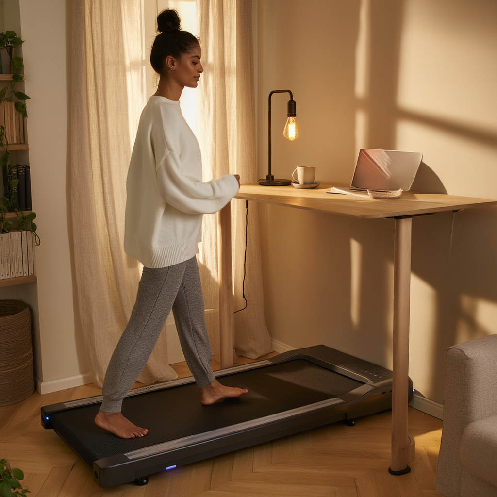 Tapis de Marche Pliable Ultra-Fin 12 cm | L'atelier Cardio