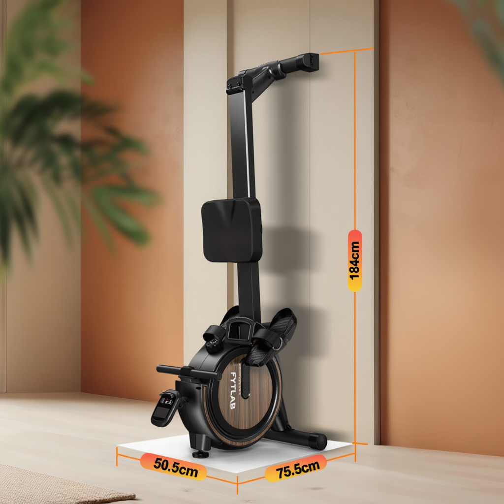 Rameur Magnétique Pliable – 16 Niveaux | L'atelier Cardio