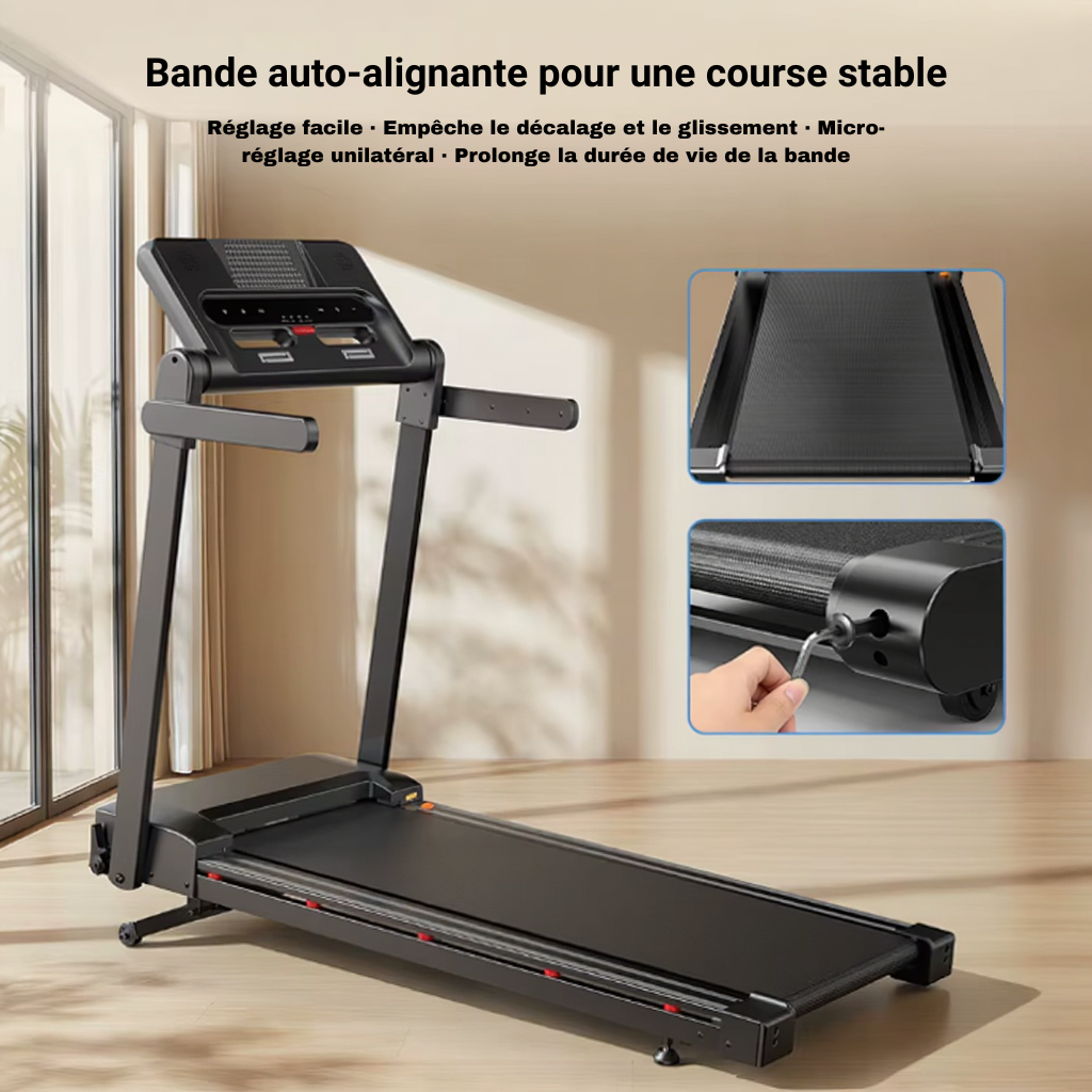Tapis de Course Pliable - 14 km/h | L'atelier Cardio
