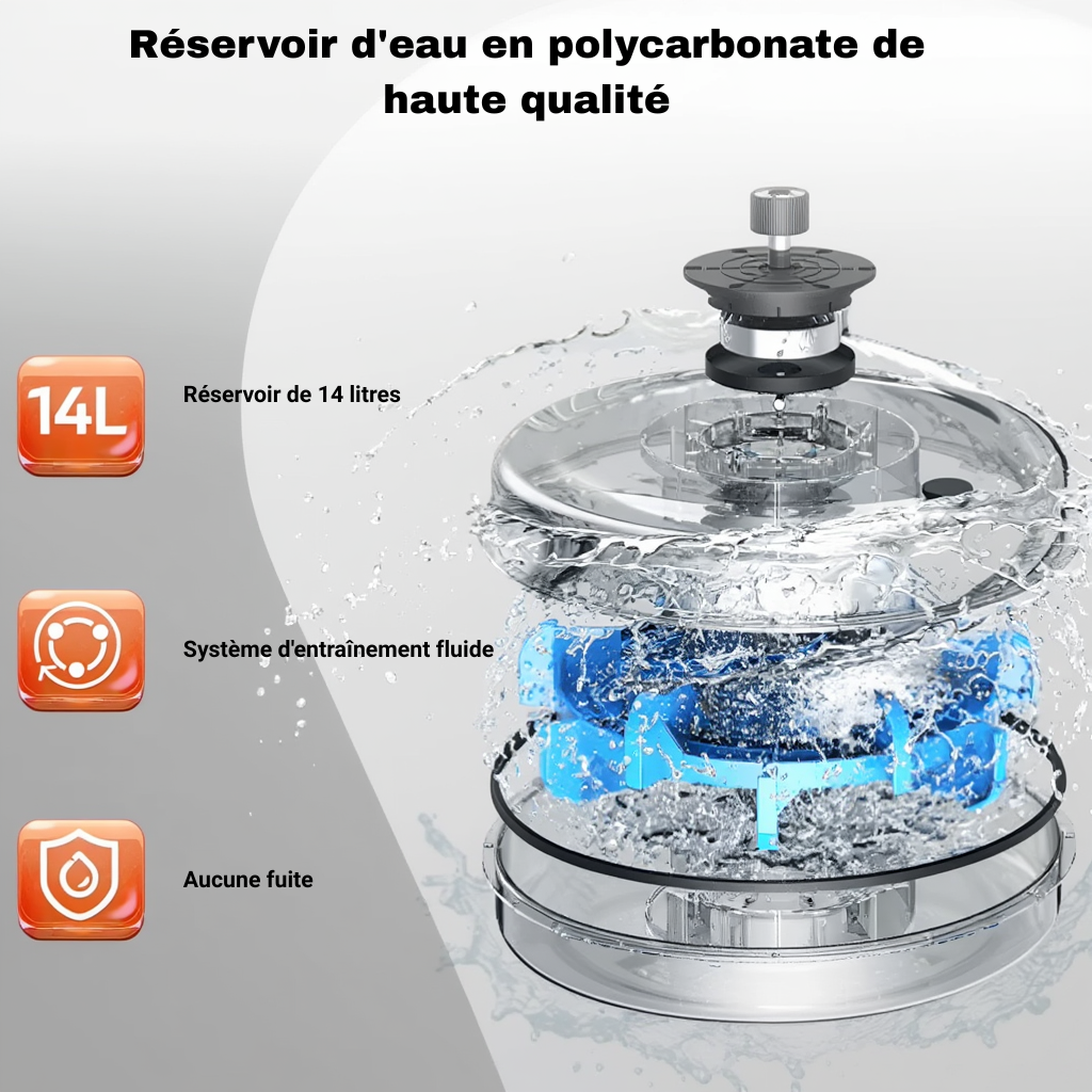 Rameur à Eau Pliable – Réservoir 14 L - 6 Niveaux | L'atelier Cardio