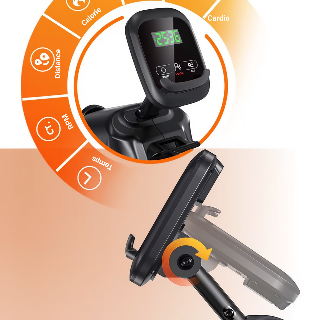 Rameur Magnétique Silencieux – 16 Niveaux | L'atelier Cardio
