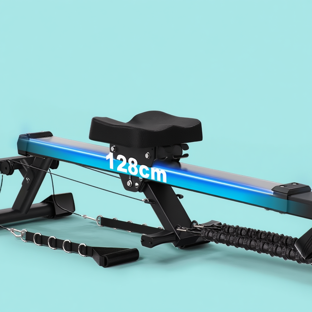 Rameur Magnétique Design Bois – Charge 160 kg | L'atelier Cardio