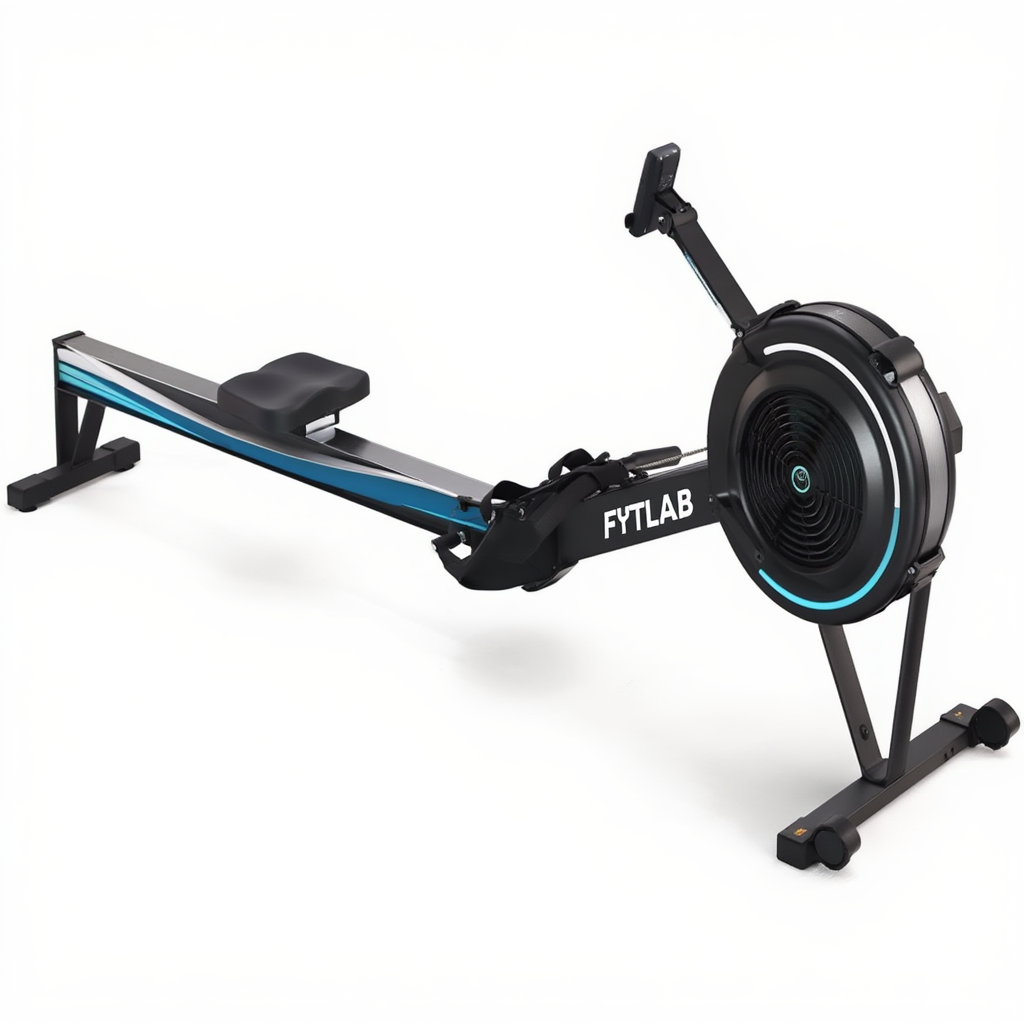 Rameur à Air Pliable – 10 Niveaux | L'atelier Cardio
