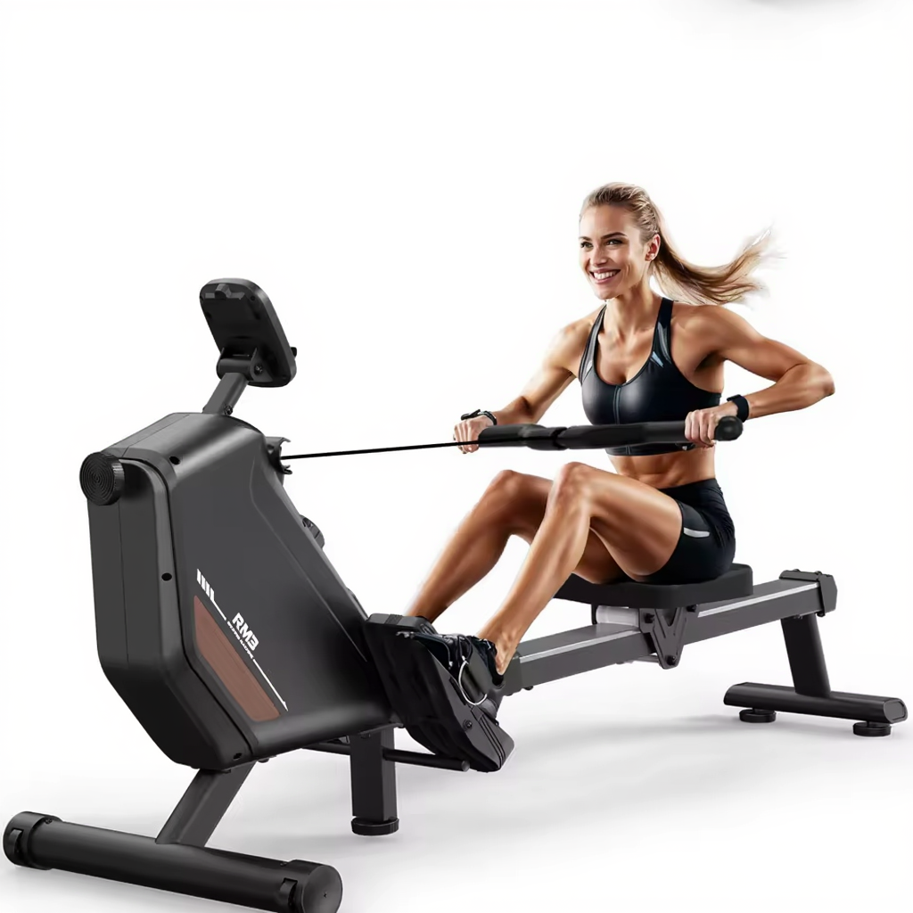 Rameur Magnétique Silencieux – 16 Niveaux | L'atelier Cardio