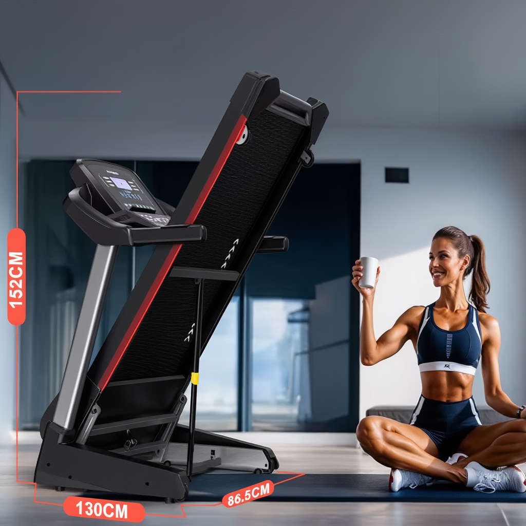 Tapis de Course Pliable  – 20 km/h | L'atelier Cardio