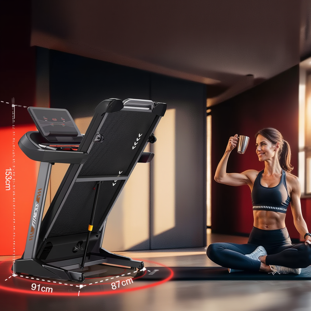 Tapis de Course Pliable  – 18 km/h | L'atelier Cardio