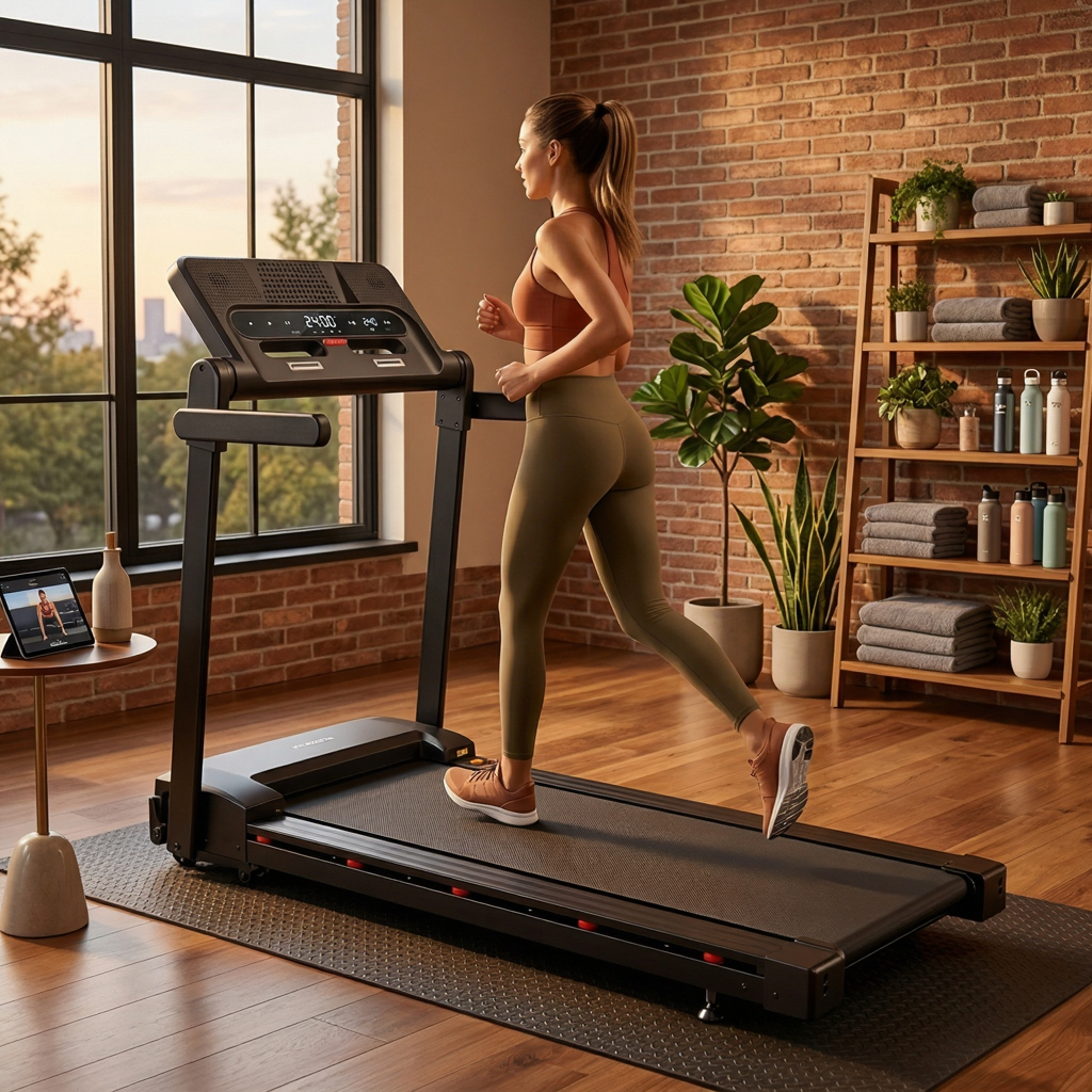 Tapis de Course Pliable - 14 km/h | L'atelier Cardio