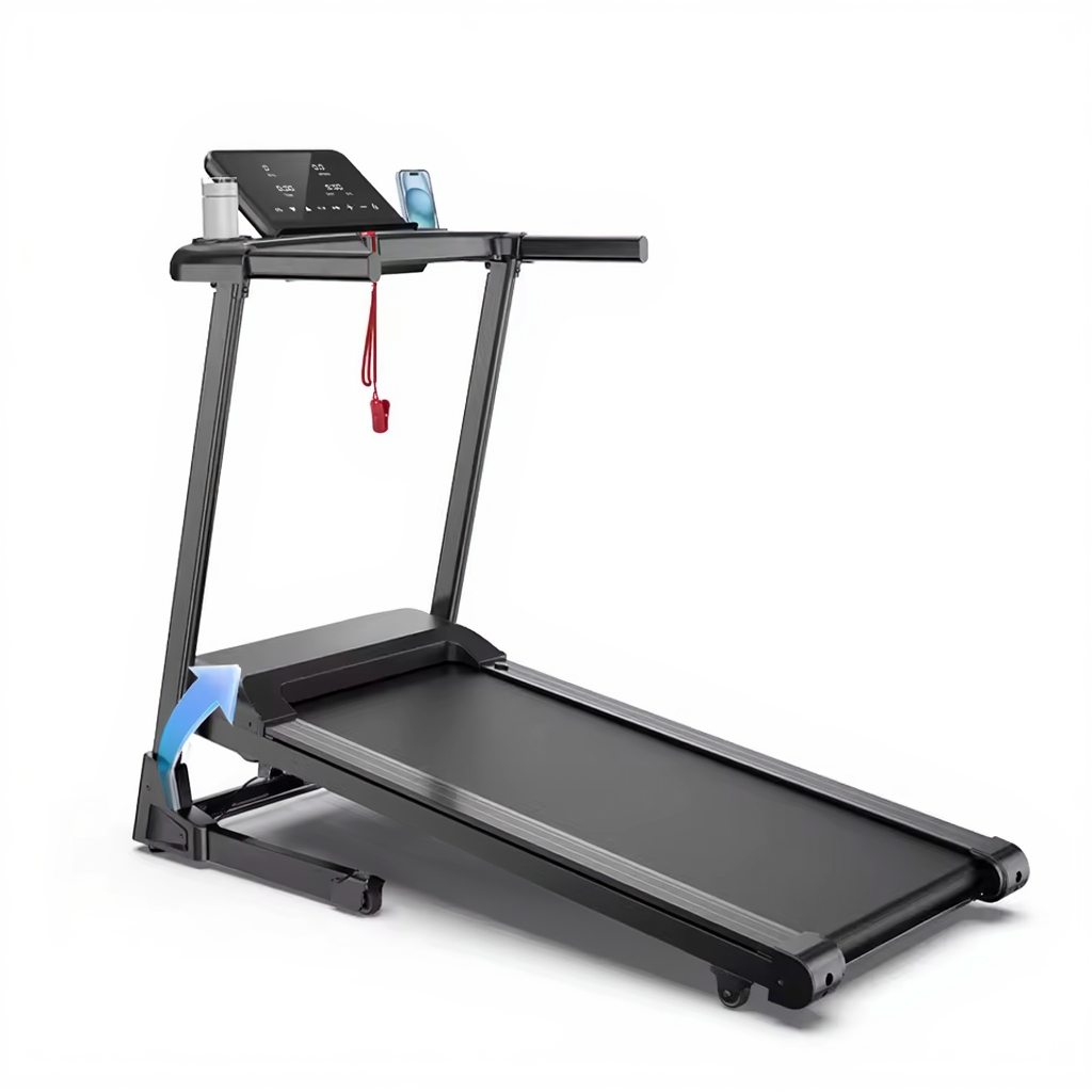 Tapis de Course Pliable - 13,5 km/h - Pente 15% | L'atelier Cardio