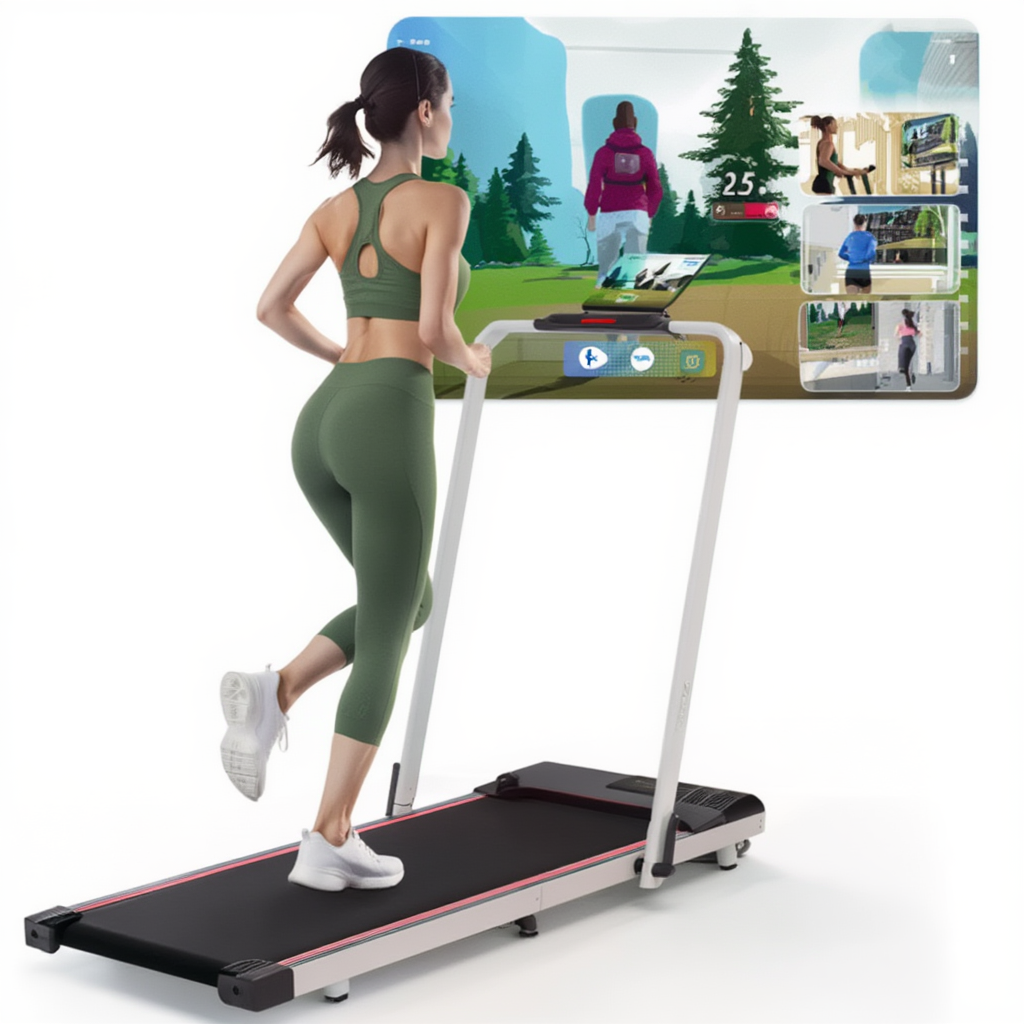 Tapis de Marche/Course Pliable 2 en 1 - 12 km/h | L'atelier Cardio