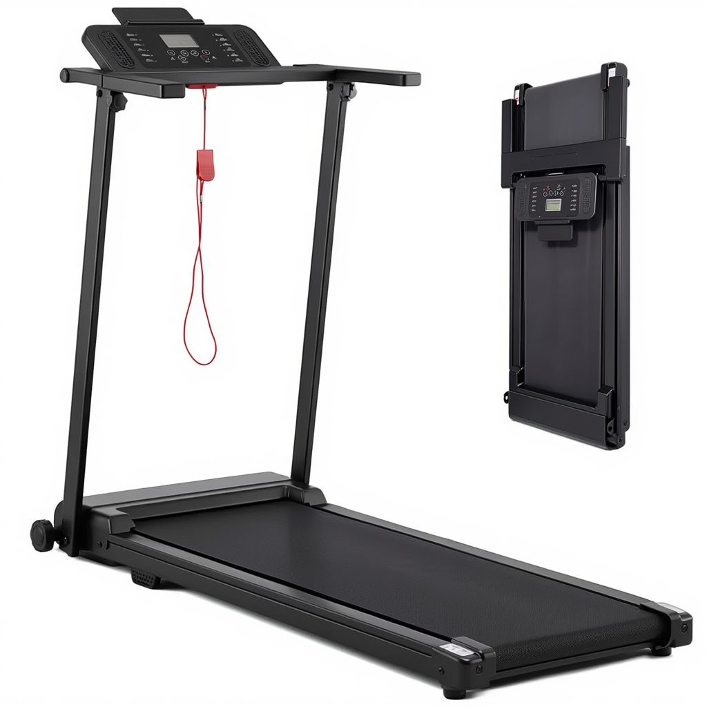 Tapis de Course Compact –  12 km/h, Inclinaison 12% | L'atelier Cardio