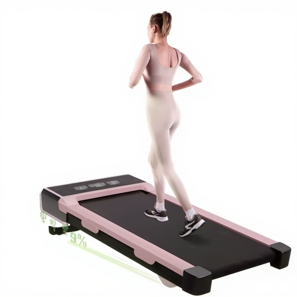 Tapis de Marche Pliable 3 en 1 – Inclinaison 9% | L'atelier Cardio
